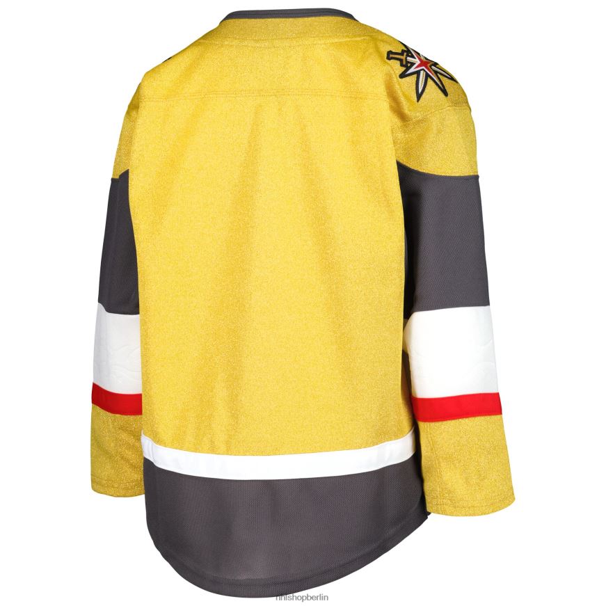 Jugend NHL Alternatives Premier-Trikot der Vegas Golden Knights Gold 2021/22 Kleidung BF680T252