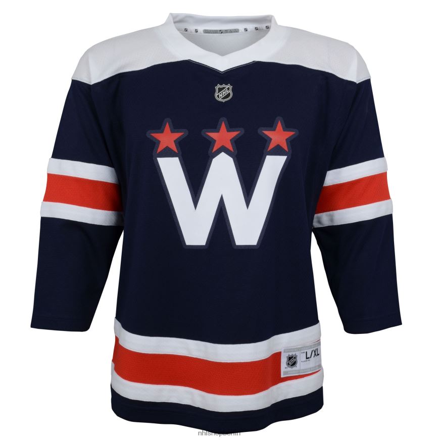 Jugend NHL Alternatives Replica-Trikot 2020/21 der Washington Capitals Navy für Vorschulkinder Kleidung BF680T1432