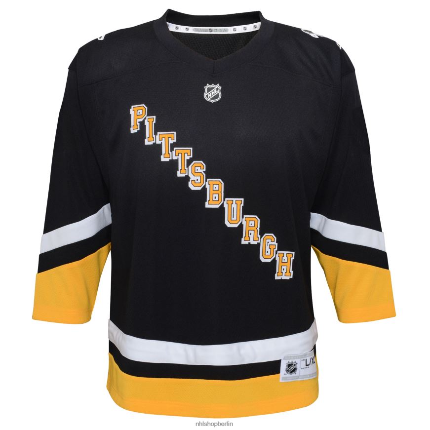 Jugend NHL Alternatives Replica-Trikot der Pittsburgh Penguins 2021/22 in Schwarz Kleidung BF680T727