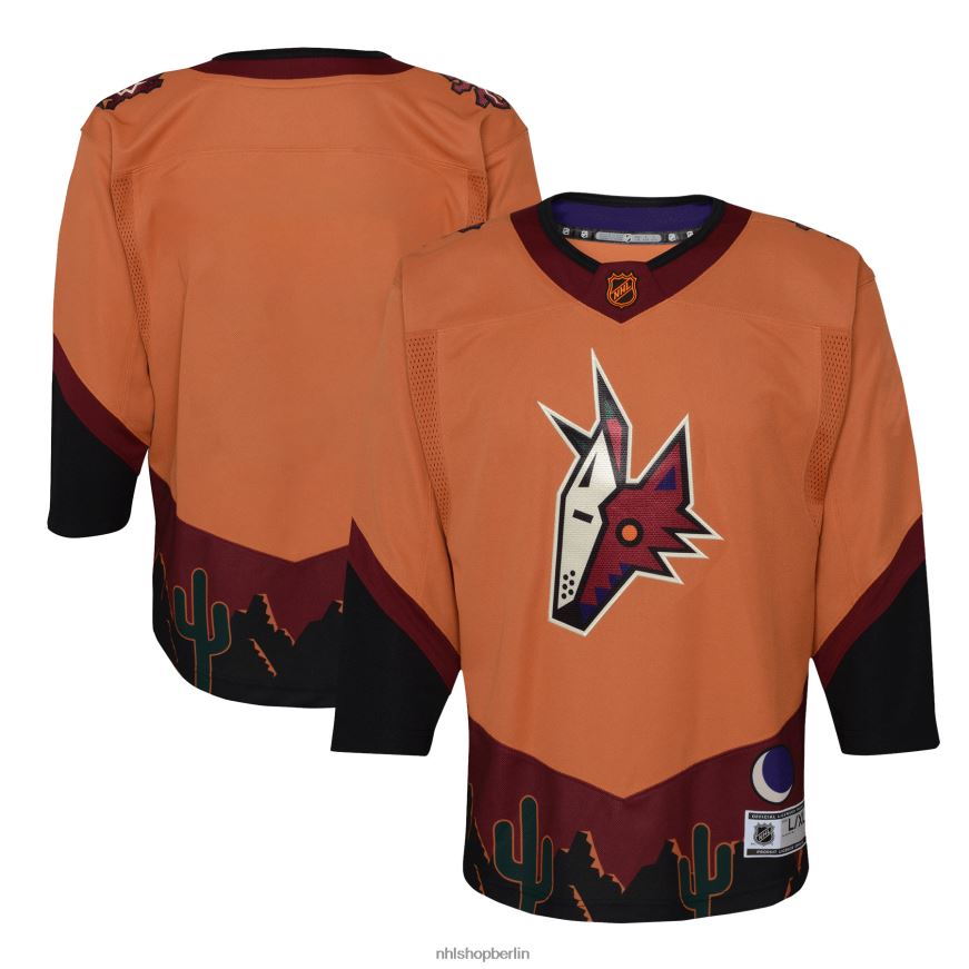 Jugend NHL Arizona Coyotes Burnt Orange Special Edition 20 Premier Blanko-Trikot Kleidung BF680T666