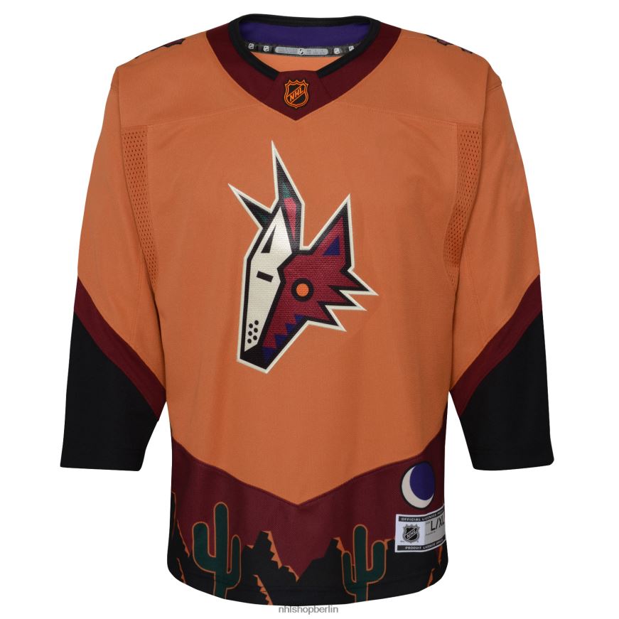 Jugend NHL Arizona Coyotes Burnt Orange Special Edition 20 Premier Blanko-Trikot Kleidung BF680T666