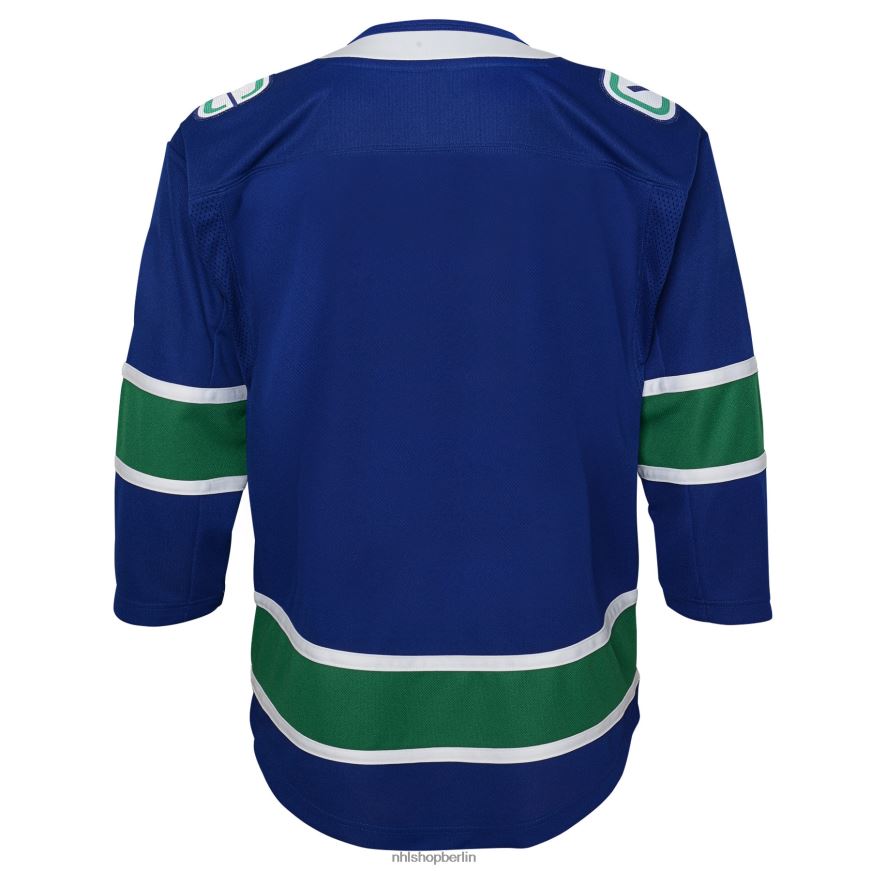 Jugend NHL Blaues Premier-Trikot der Vancouver Canucks Kleidung BF680T1452