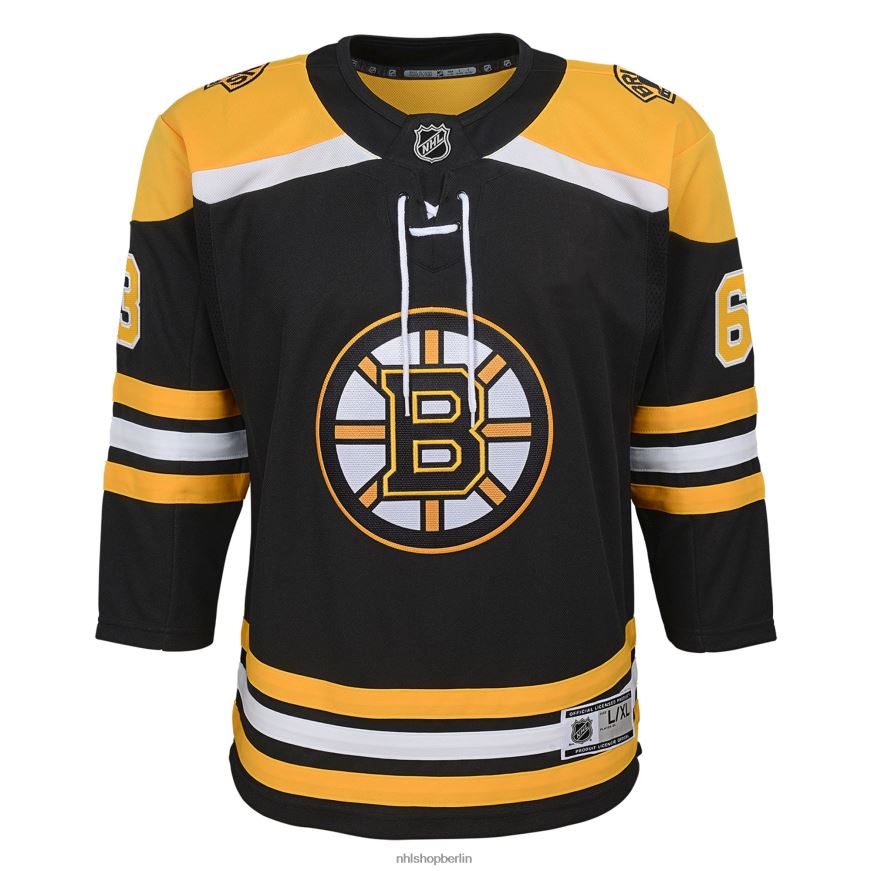 Jugend NHL Boston Bruins Brad Marchand Schwarzes Home-Premier-Spieler-Trikot Kleidung BF680T87