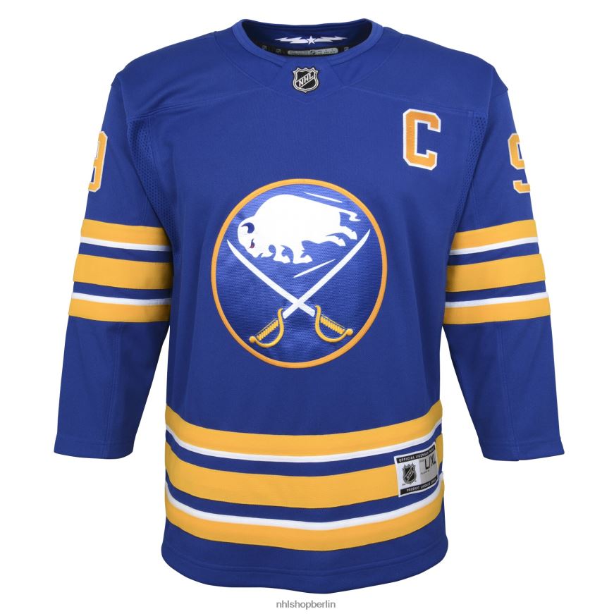 Jugend NHL Buffalo Sabres Jack Eichel Royal Heim-Premier-Spieler-Trikot Kleidung BF680T1595