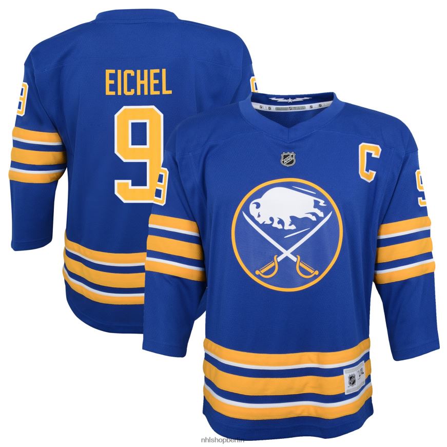 Jugend NHL Buffalo Sabres Jack Eichel Royal Home Replica-Spielertrikot Kleidung BF680T953