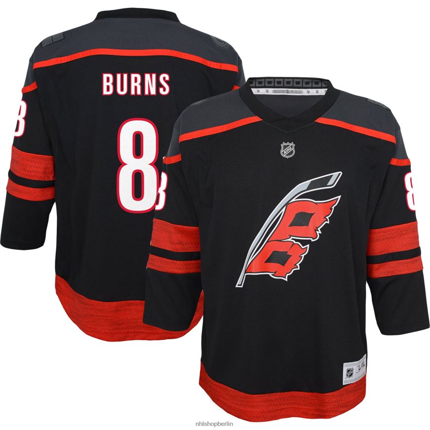 Jugend NHL Carolina Hurricanes Brent Burns schwarzes Replika-Spielertrikot Kleidung BF680T591