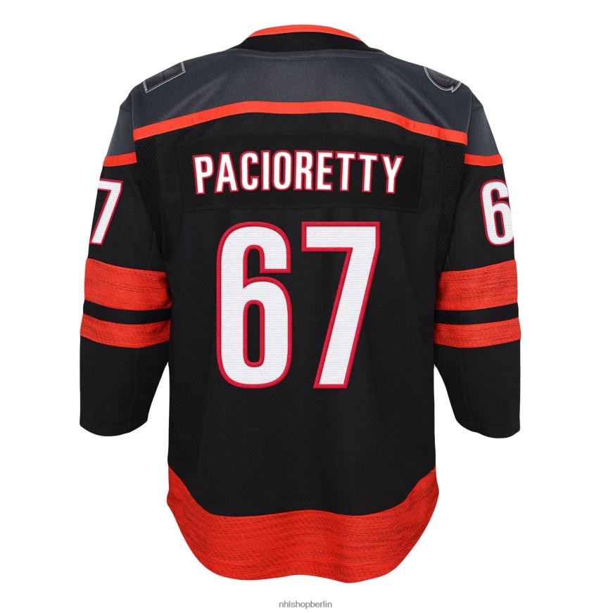 Jugend NHL Carolina Hurricanes Max Pacioretty Schwarzes Premier-Spieler-Trikot 2022/23 Kleidung BF680T1806