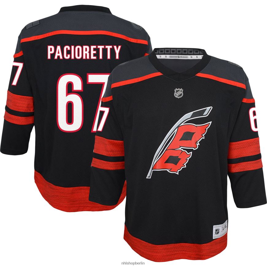 Jugend NHL Carolina Hurricanes Max Pacioretty schwarzes Replika-Spielertrikot Kleidung BF680T1605