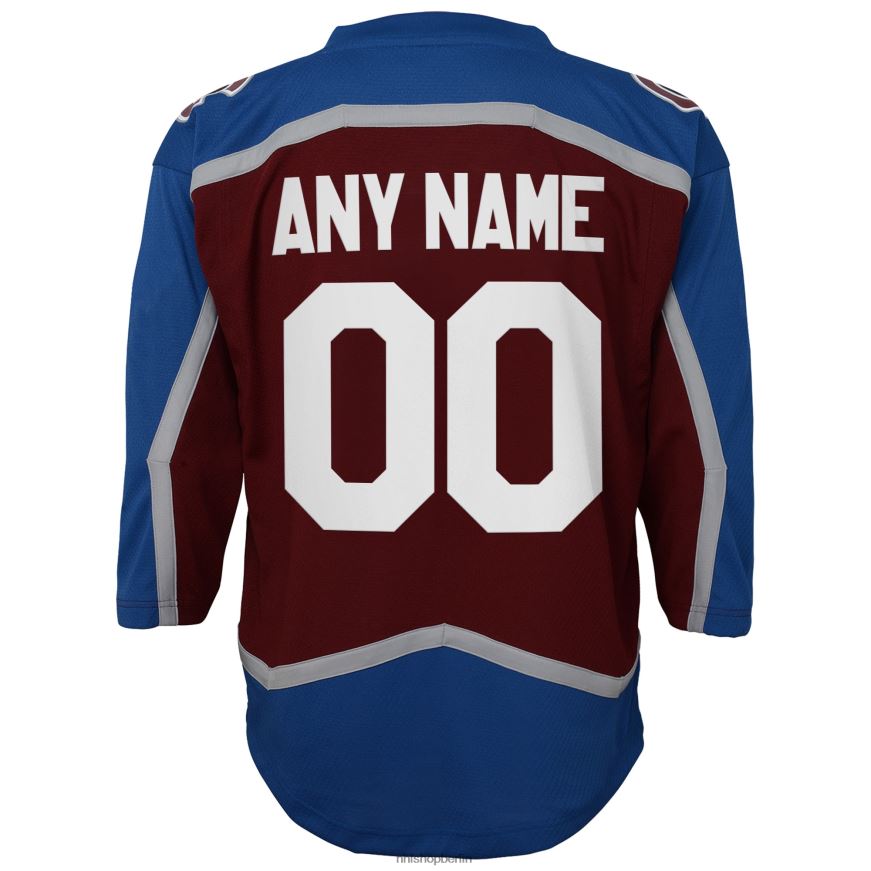 Jugend NHL Colorado Avalanche Burgunder Heimtrikot nach Maß Kleidung BF680T993