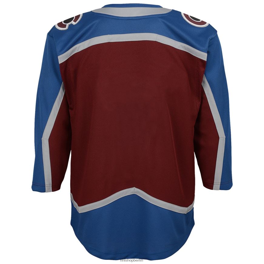 Jugend NHL Colorado Avalanche Burgundy Home 2022 Stanley Cup Champions Premier Trikot Kleidung BF680T991