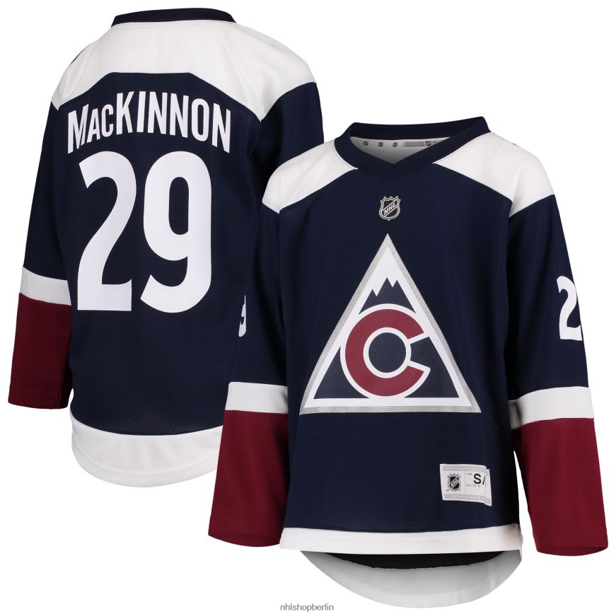 Jugend NHL Colorado Avalanche Nathan Mackinnon Navy alternatives Replika-Spielertrikot Kleidung BF680T183