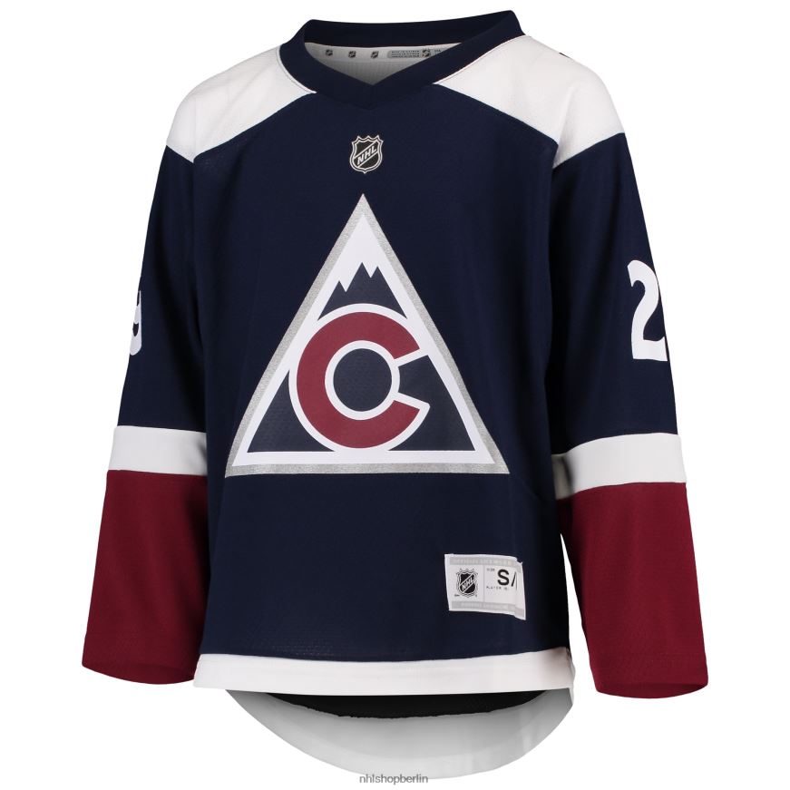 Jugend NHL Colorado Avalanche Nathan Mackinnon Navy alternatives Replika-Spielertrikot Kleidung BF680T183