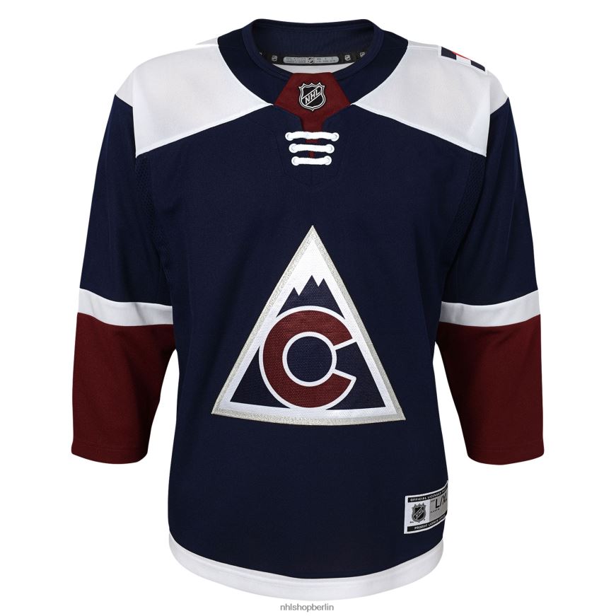 Jugend NHL Colorado Avalanche Navy 2018/19 alternatives Premier-Trikot Kleidung BF680T672