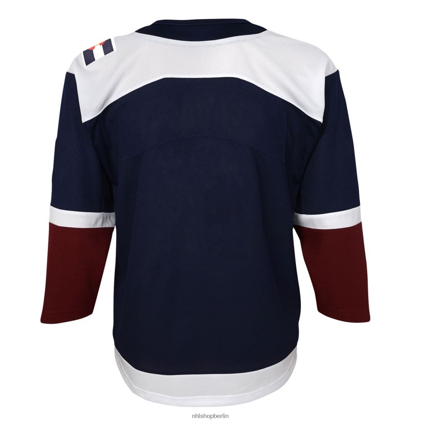 Jugend NHL Colorado Avalanche Navy 2018/19 alternatives Premier-Trikot Kleidung BF680T672