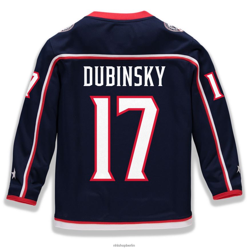 Jugend NHL Columbia Blue Jackets Brandon Dubinsky Fanatics Branded Navy Replika-Heimtrikot des Spielers Kleidung BF680T938