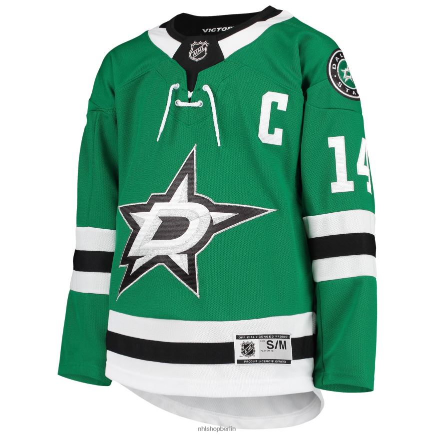 Jugend NHL Dallas Stars Jamie Benn Kelly Green Home-Premier-Spieler-Trikot Kleidung BF680T602