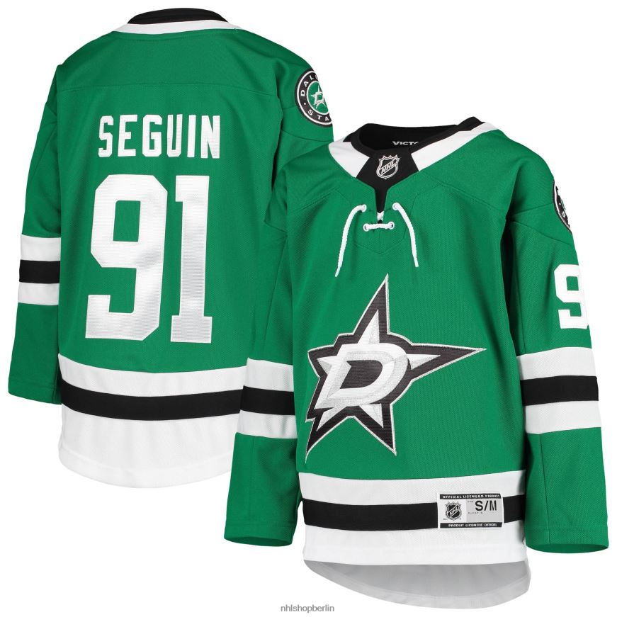 Jugend NHL Dallas Stars Tyler Seguin Kelly Green Heim-Premier-Spieler-Trikot Kleidung BF680T1249