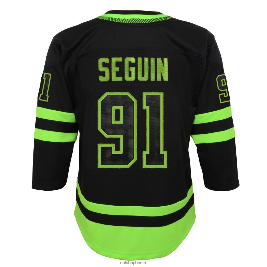 Jugend NHL Dallas Stars Tyler Seguin Schwarzes 2020/21 alternatives Premier-Spieler-Trikot Kleidung BF680T987