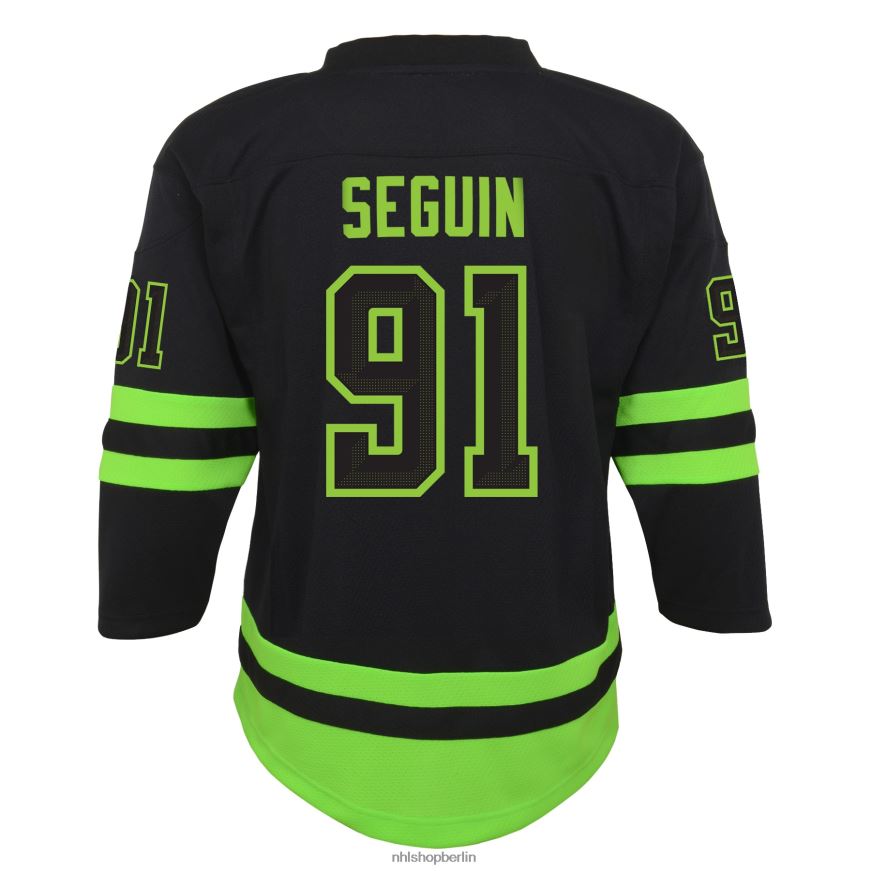 Jugend NHL Dallas Stars Tyler Seguin Schwarzes 2020/21 alternatives Replica-Spielertrikot Kleidung BF680T150