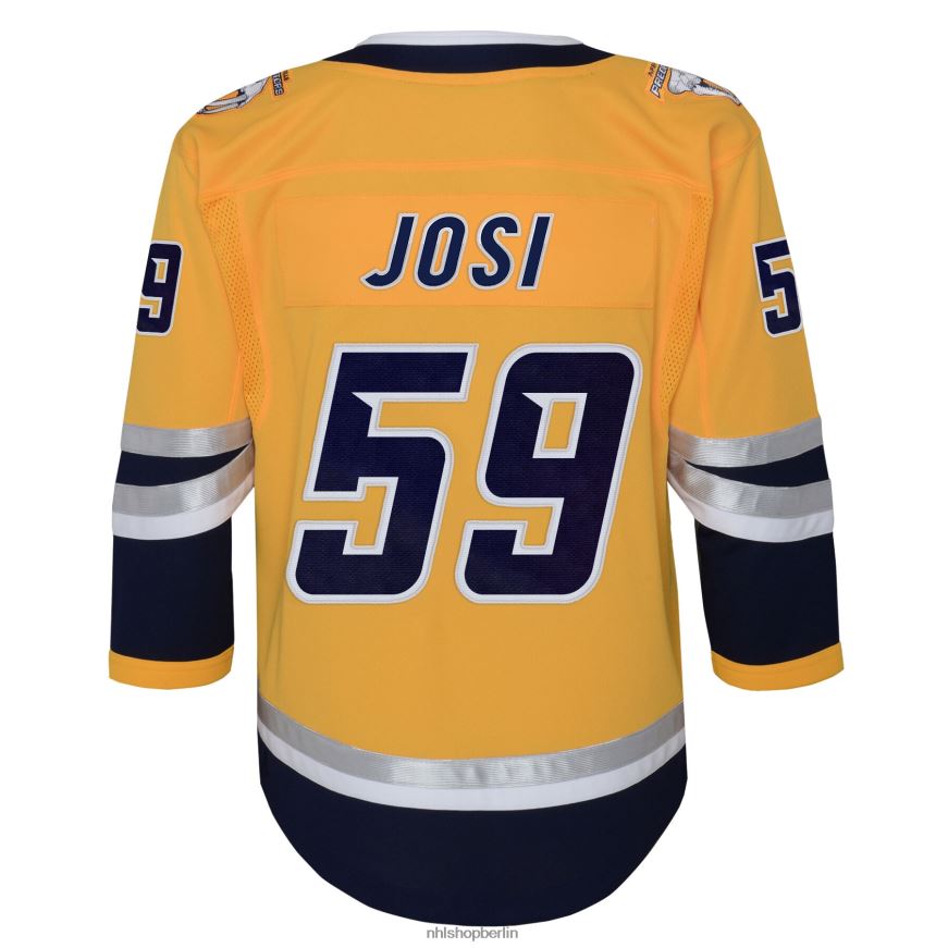 Jugend NHL Das Premier-Spieler-Trikot der Nashville Predators Roman Josi in Gelb Special Edition 20 Kleidung BF680T876