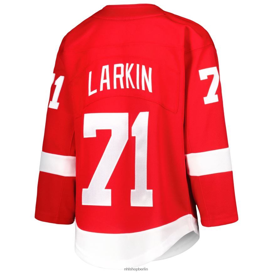 Jugend NHL Detroit Red Wings Dylan Larkin Rotes Home-Premier-Spieler-Trikot Kleidung BF680T273