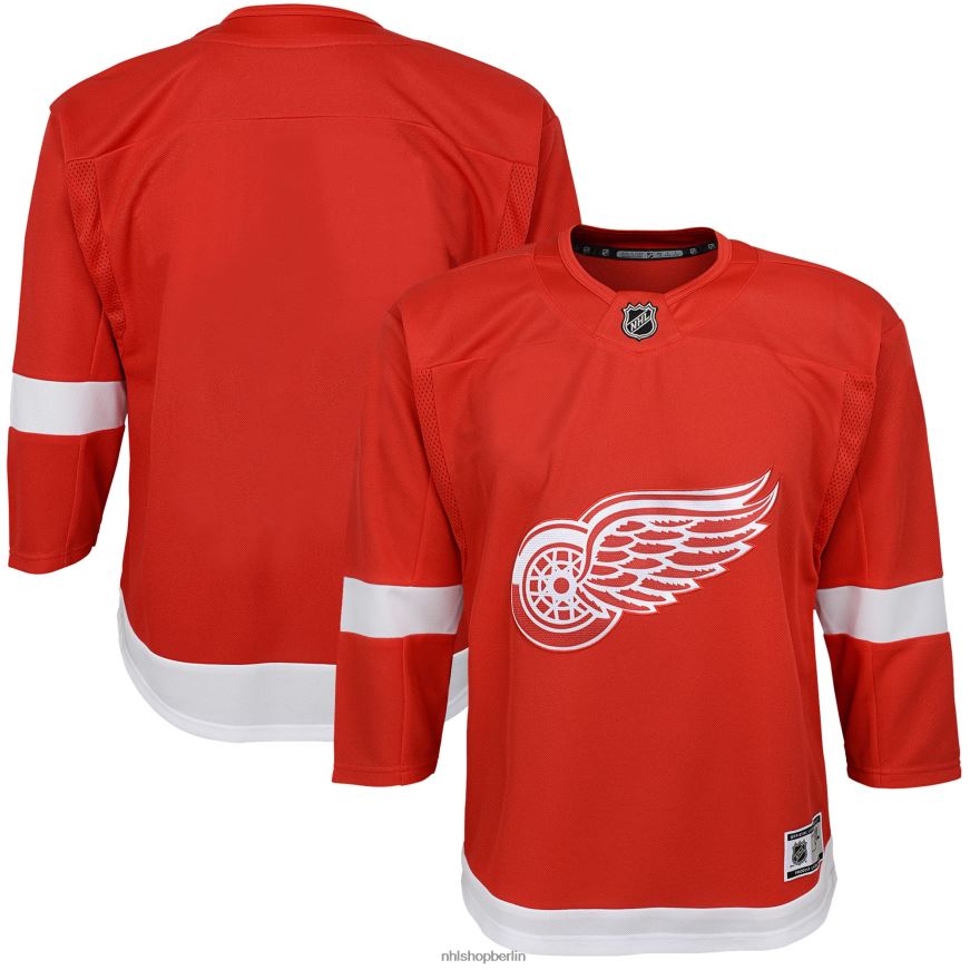 Jugend NHL Detroit Red Wings Red Home Blank Premier Trikot Kleidung BF680T1995