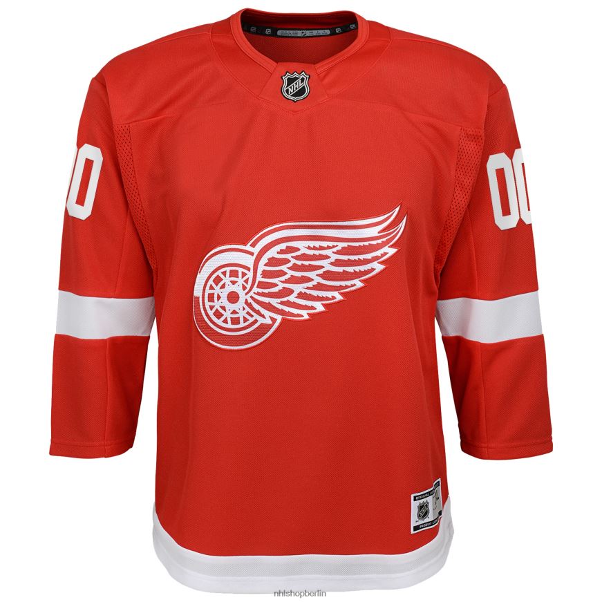 Jugend NHL Detroit Red Wings rotes Home-Premier-Trikot nach Maß Kleidung BF680T1352