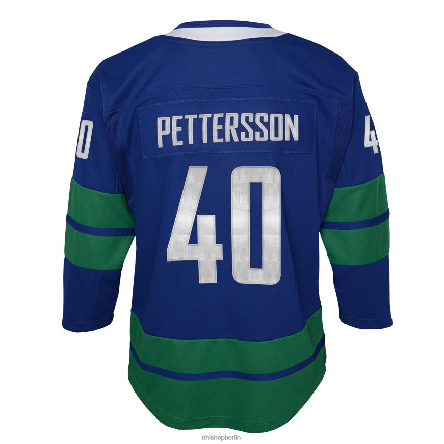 Jugend NHL Die Vancouver Canucks Elias Pettersson Royal 2019/20 Trikot des alternativen Premier-Spielers Kleidung BF680T2069