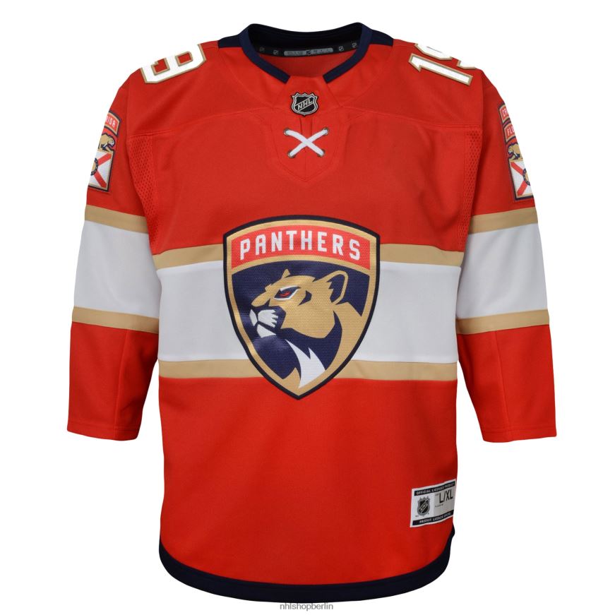 Jugend NHL Florida Panthers Matthew Tkachuk Rotes Premier-Spieler-Heimtrikot Kleidung BF680T426