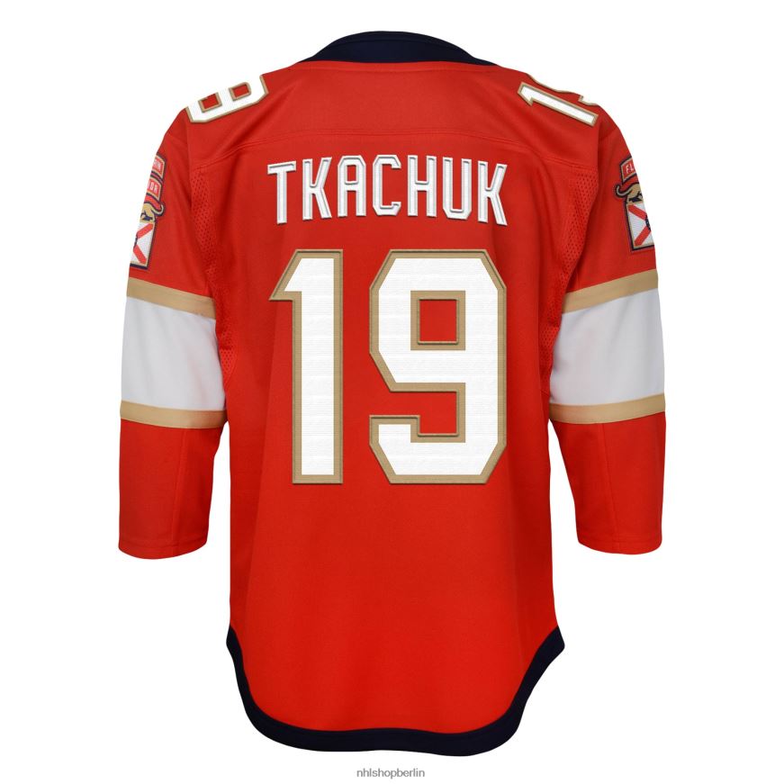 Jugend NHL Florida Panthers Matthew Tkachuk Rotes Premier-Spieler-Heimtrikot Kleidung BF680T426