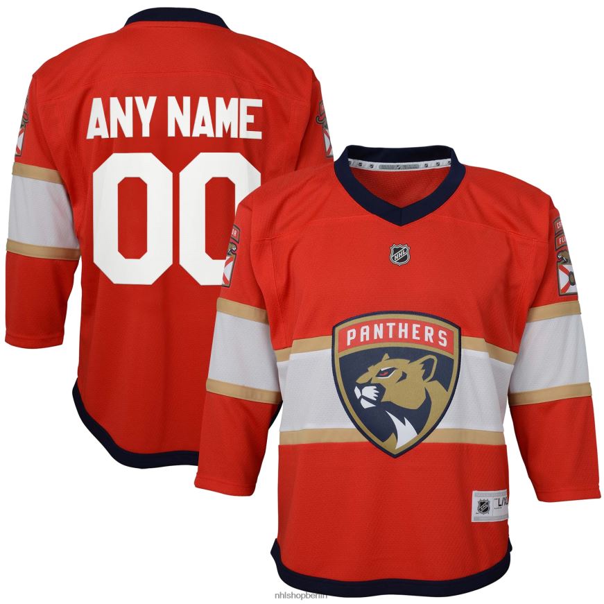 Jugend NHL Florida Panthers Red Home Replika-Trikot nach Maß Kleidung BF680T822