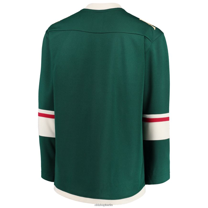 Jugend NHL Grünes Replika-Heimtrikot der Minnesota Wild Fanatics mit Logo Kleidung BF680T430