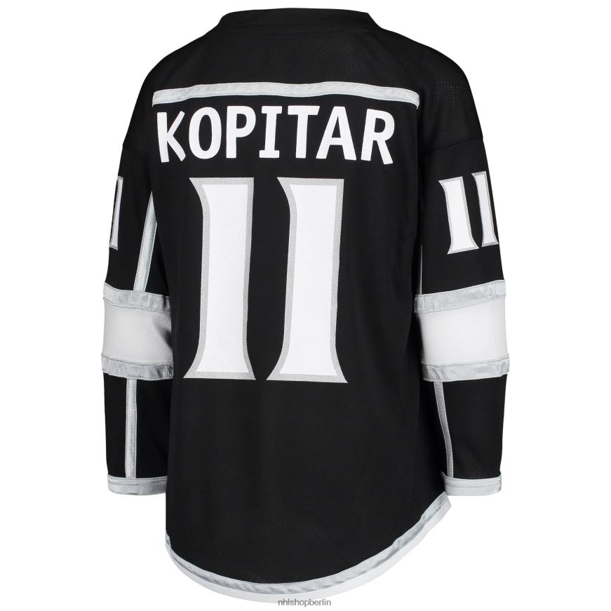 Jugend NHL Los Angeles Kings Anze Kopitar schwarzes Heim-Replika-Spielertrikot Kleidung BF680T230