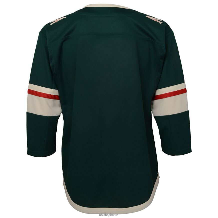 Jugend NHL Minnesota Wild Green Home Premier Blanko-Trikot Kleidung BF680T1601