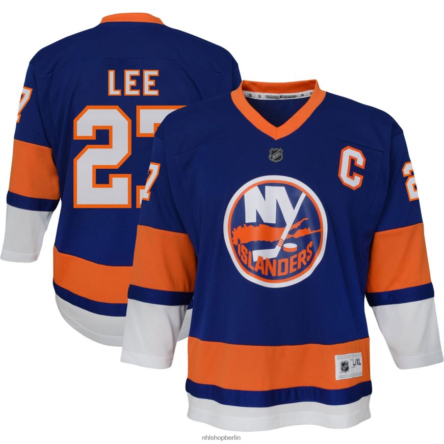 Jugend NHL New York Islanders Anders Lee blaues Replika-Spielertrikot Kleidung BF680T377