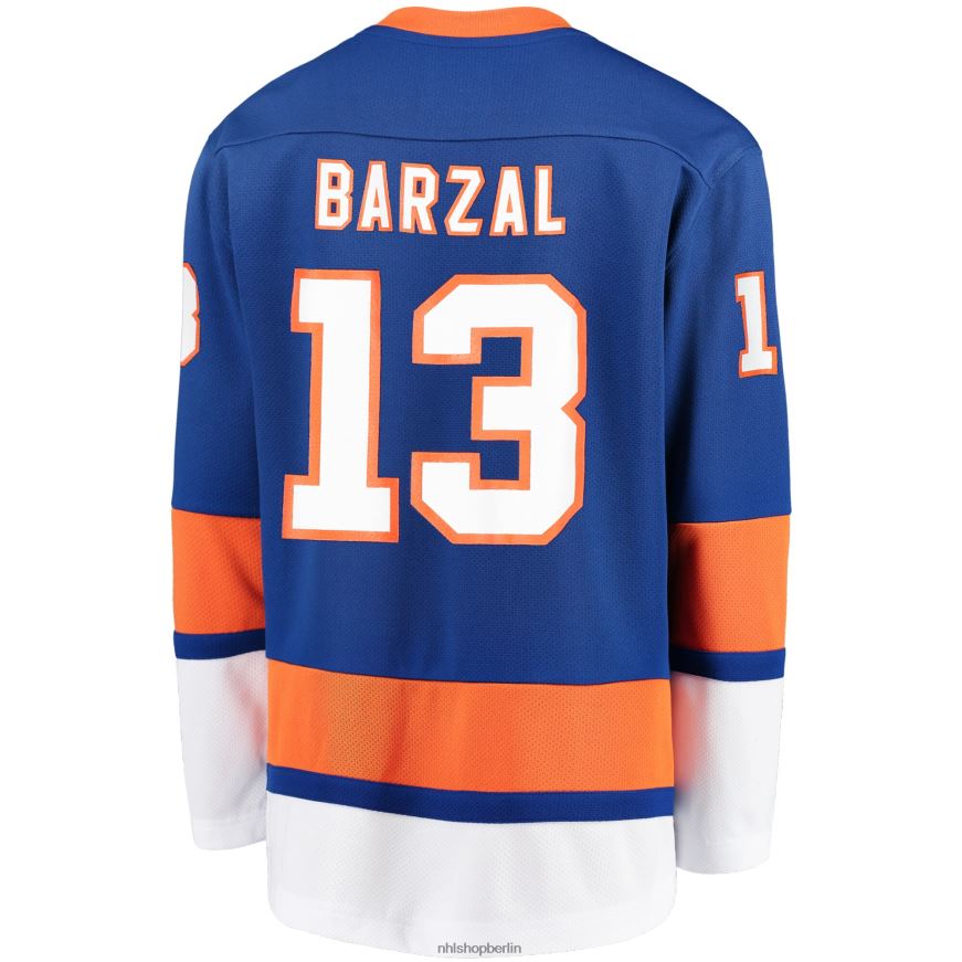 Jugend NHL New York Islanders Mathew Barzal Royal Heimspieler-Replik-Trikot Kleidung BF680T256