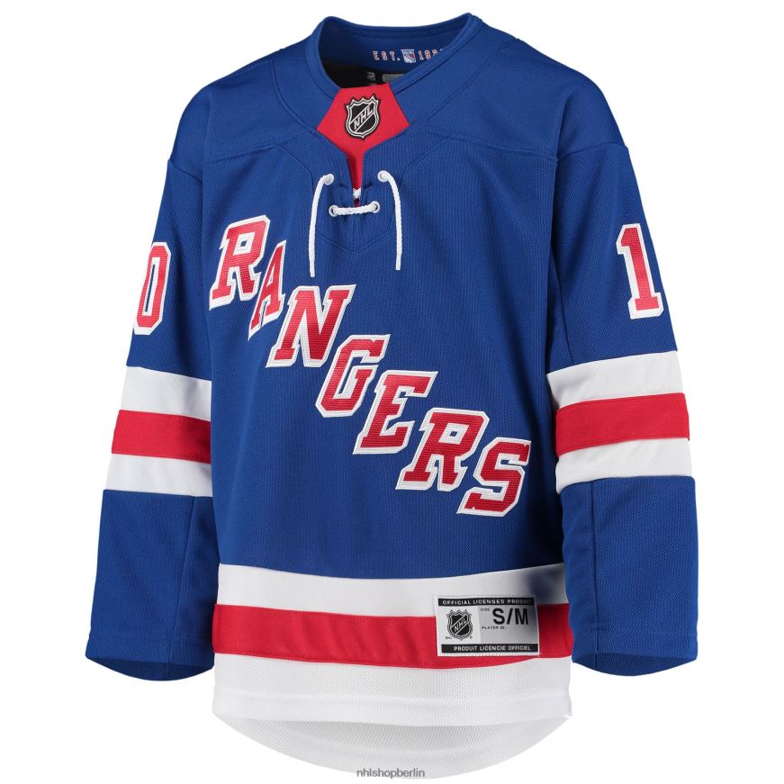 Jugend NHL New York Rangers Artemi Panarin Blaues Home-Premier-Spieler-Trikot Kleidung BF680T119