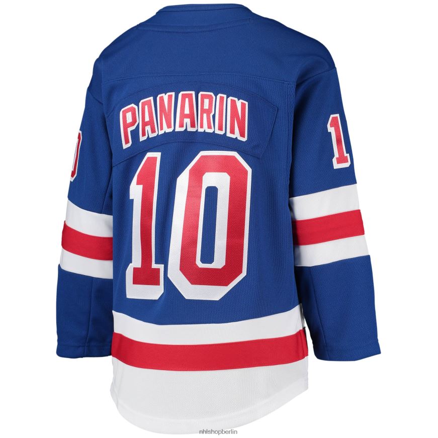 Jugend NHL New York Rangers Artemi Panarin Blaues Home-Premier-Spieler-Trikot Kleidung BF680T119