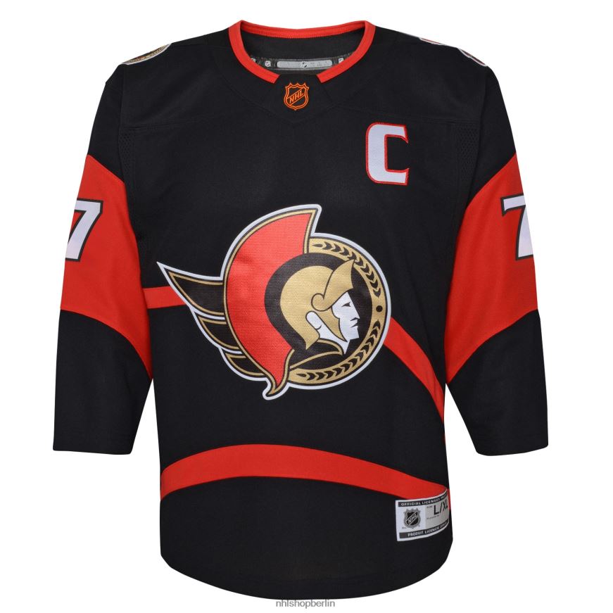 Jugend NHL Ottawa Senators Brady Tkachuk schwarzes Premier-Spieler-Trikot der Special Edition 20 Kleidung BF680T1190