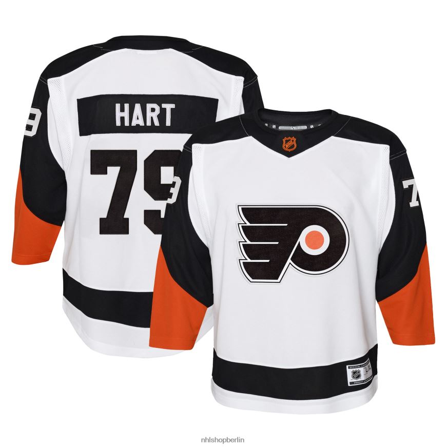 Jugend NHL Philadelphia Flyers Carter Hart White Special Edition 20 Premier-Spieler-Trikot Kleidung BF680T717