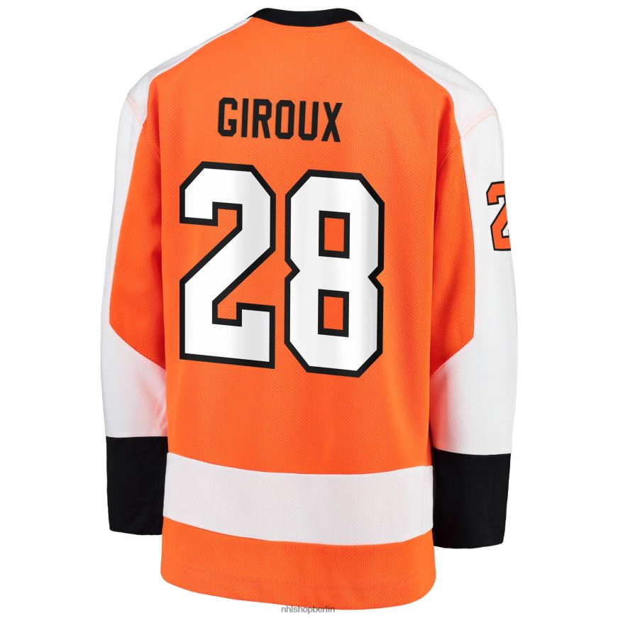 Jugend NHL Philadelphia Flyers Claude Giroux Fanatics-gebrandetes orangefarbenes Replika-Spielertrikot Kleidung BF680T835