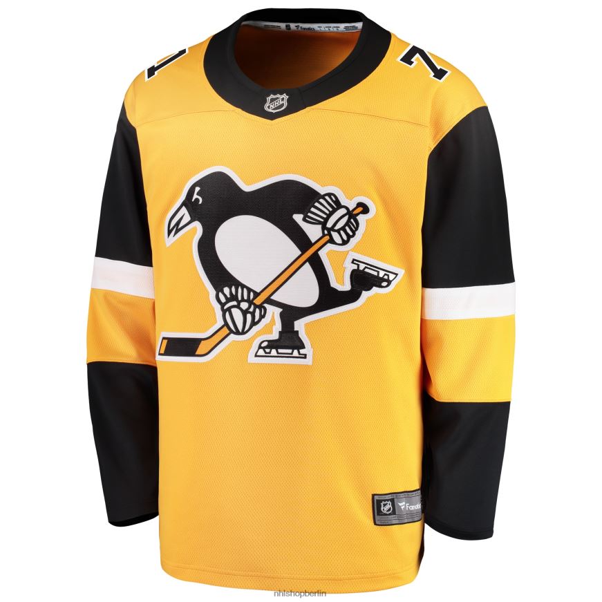 Jugend NHL Pittsburgh Penguins Evgeni Malkin Fanatics Branded Gold Alternative Breakaway Player Trikot Kleidung BF680T943