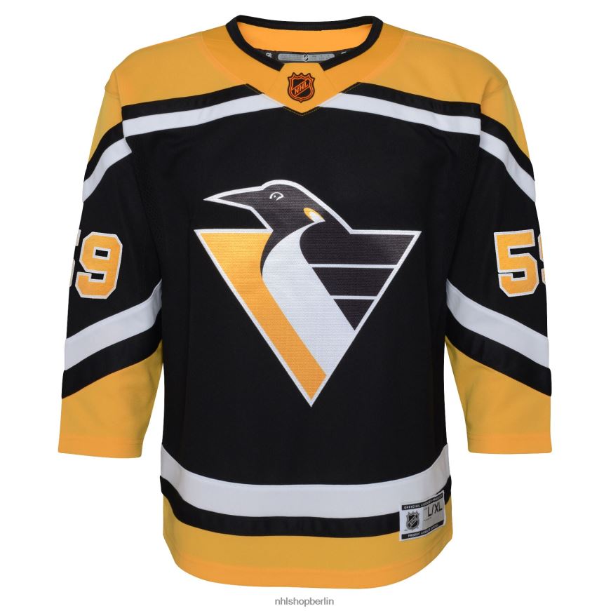 Jugend NHL Pittsburgh Penguins Jake Guentzel Black Special Edition 20 Premier-Spieler-Trikot Kleidung BF680T780