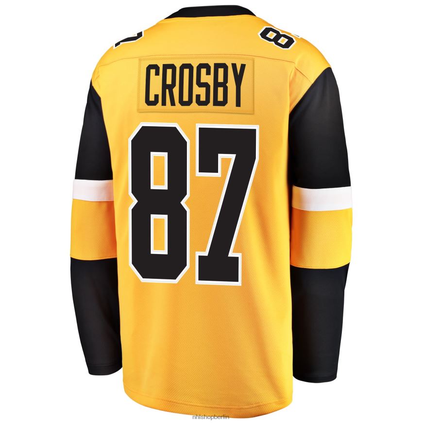 Jugend NHL Pittsburgh Penguins Sidney Crosby Fanatics Branded Gold Alternative Breakaway Player Trikot Kleidung BF680T568