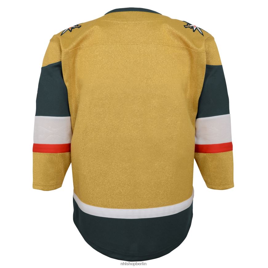 Jugend NHL Preschool Vegas Golden Knights Gold 2020/21 Heim-Premier-Trikot Kleidung BF680T923