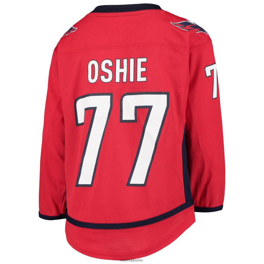 Jugend NHL Replika-Trikot des Heimspielers der Washington Capitals TJ Oshie in Rot Kleidung BF680T767