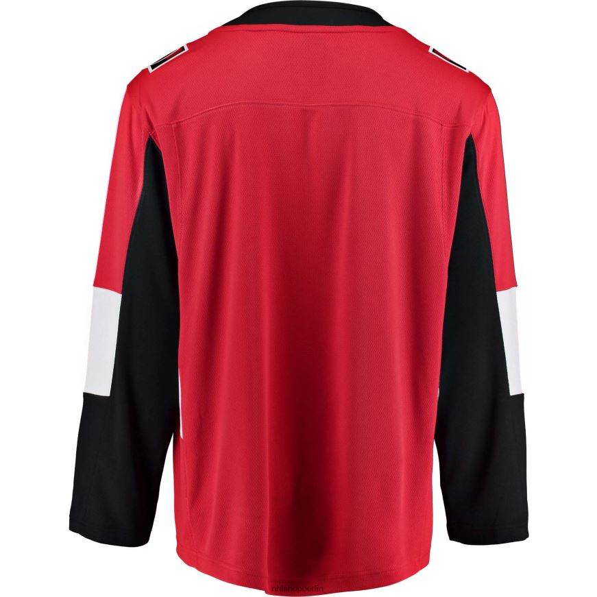 Jugend NHL Rotes Breakaway-Heimtrikot der Ottawa Senators mit Fanatics-Logo Kleidung BF680T1506