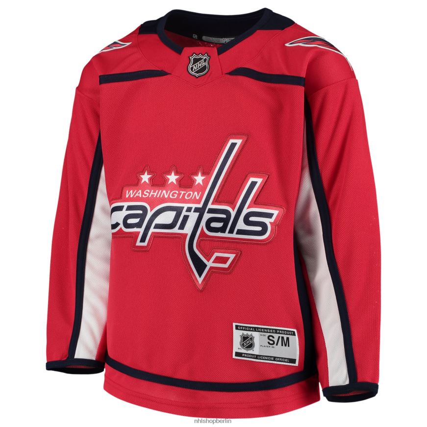 Jugend NHL Rotes Premier-Heimtrikot der Washington Capitals Kleidung BF680T1003