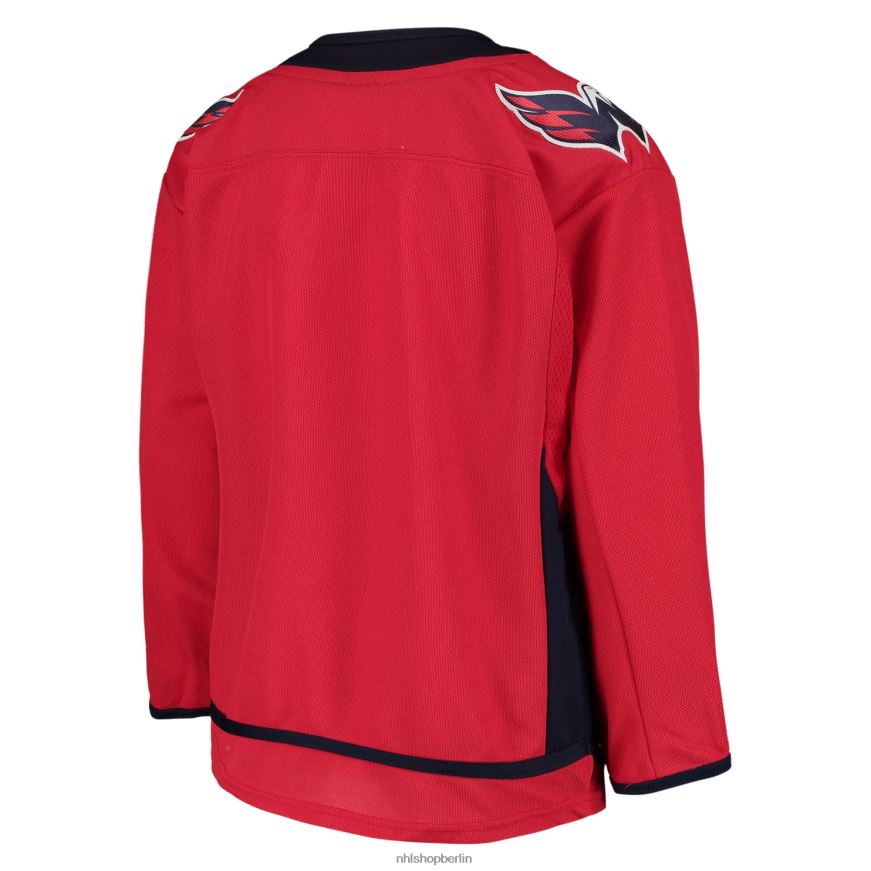 Jugend NHL Rotes Premier-Heimtrikot der Washington Capitals Kleidung BF680T1003