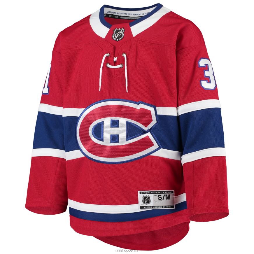 Jugend NHL Rotes Premier-Spieler-Trikot der Montreal Canadiens Carey Price Kleidung BF680T449